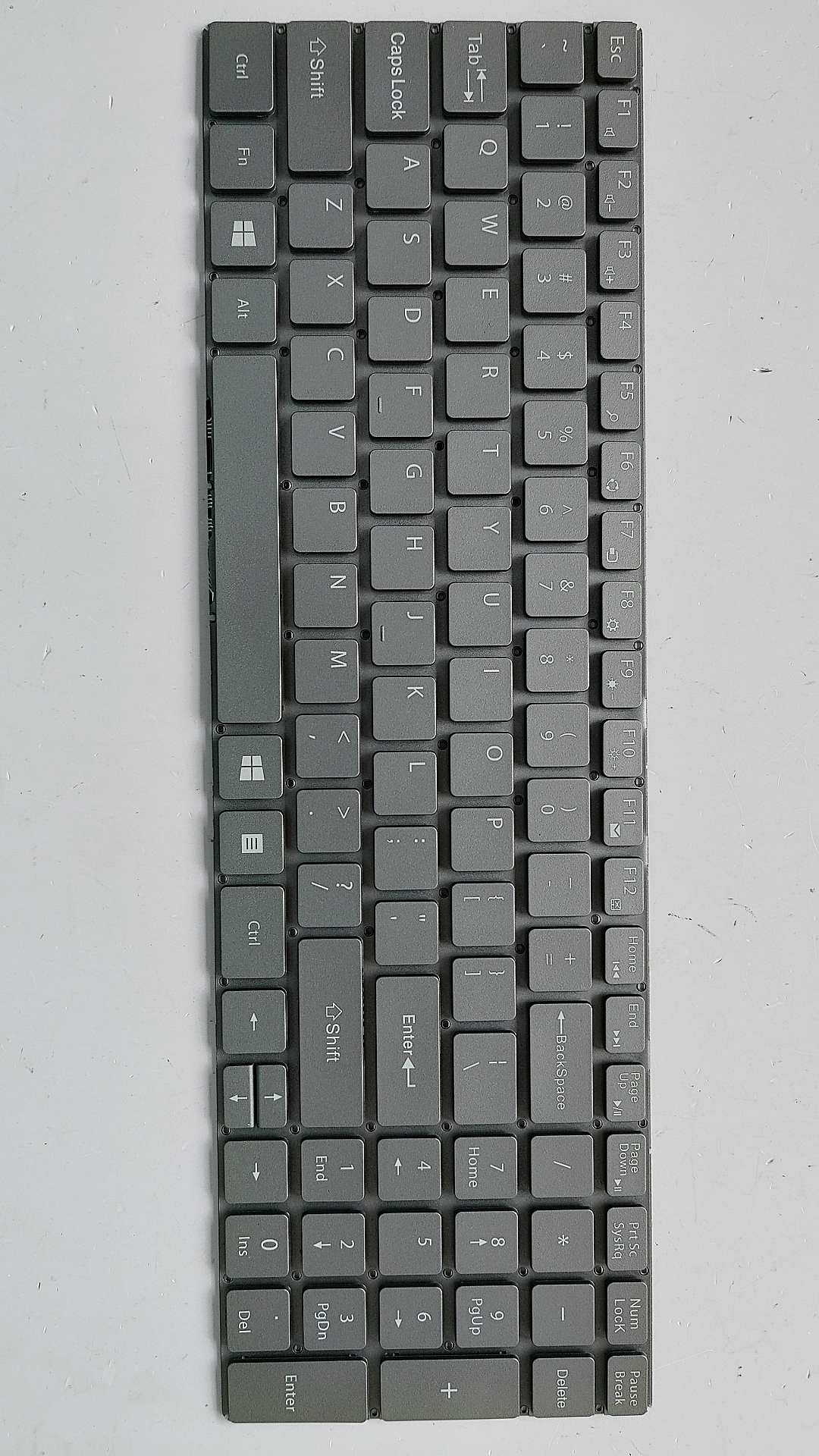 Picture of New Replacement Laptop Keyboard For N/A SMARTBOOK M-SBB150 Silver Gray US Layout